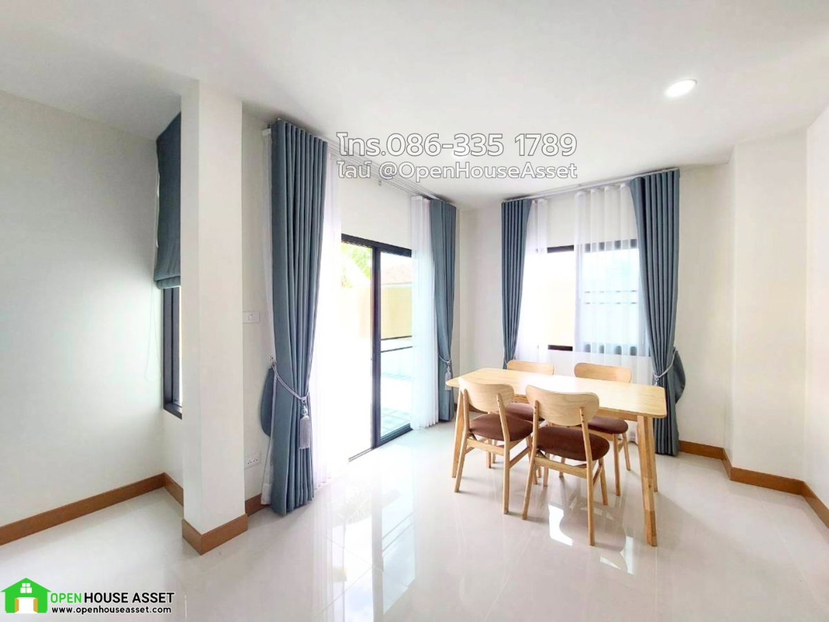 รูป บ้านเดี่ยวฟ้ากรีนพาร์ค เฟส 2 รีโนเวทใหม่  พื้นที่กว้าง 177 ตร.ม. ฟังก์ชันครบ เดินทางสะดวกเชื่อมต่อพหลโยธิน-ลำลูกกา-รังสิต - รูปที่ 13/19