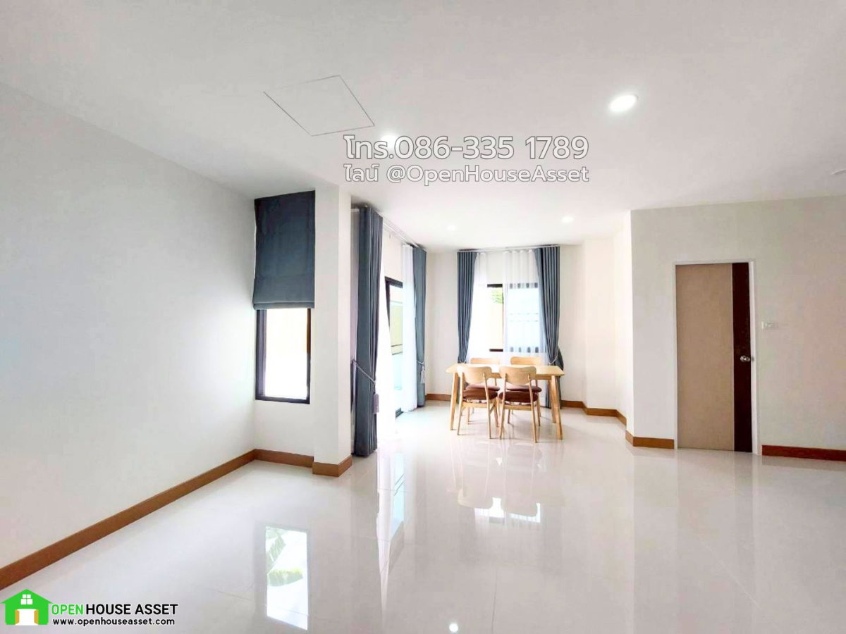 รูป บ้านเดี่ยวฟ้ากรีนพาร์ค เฟส 2 รีโนเวทใหม่  พื้นที่กว้าง 177 ตร.ม. ฟังก์ชันครบ เดินทางสะดวกเชื่อมต่อพหลโยธิน-ลำลูกกา-รังสิต - รูปที่ 11/19