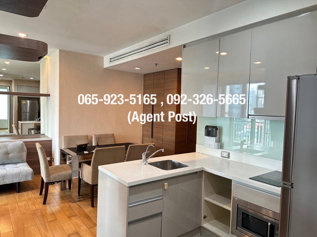 รูป 2ห้องนอนพร้อมอยู่ 🔥เช่าด่วน🔥 THE ADDRESS ASOKE (MRTเพชรบุรี) - รูปที่ 2/6