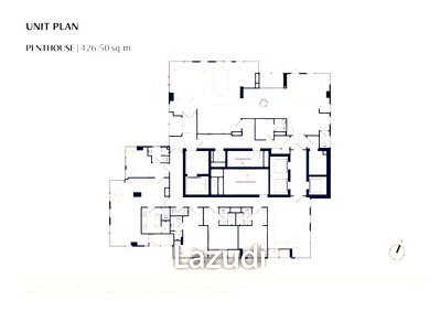 ขายคอนโด : Ultra Luxury 5-Bed Penthouse in Phra Khanong