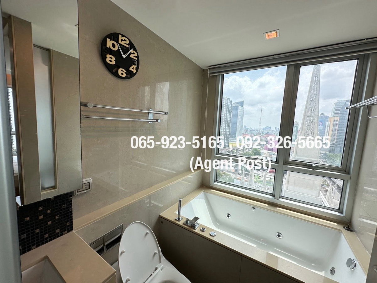รูป 2ห้องนอนพร้อมอยู่ 🔥เช่าด่วน🔥 THE ADDRESS ASOKE (MRTเพชรบุรี) - รูปที่ 5/6