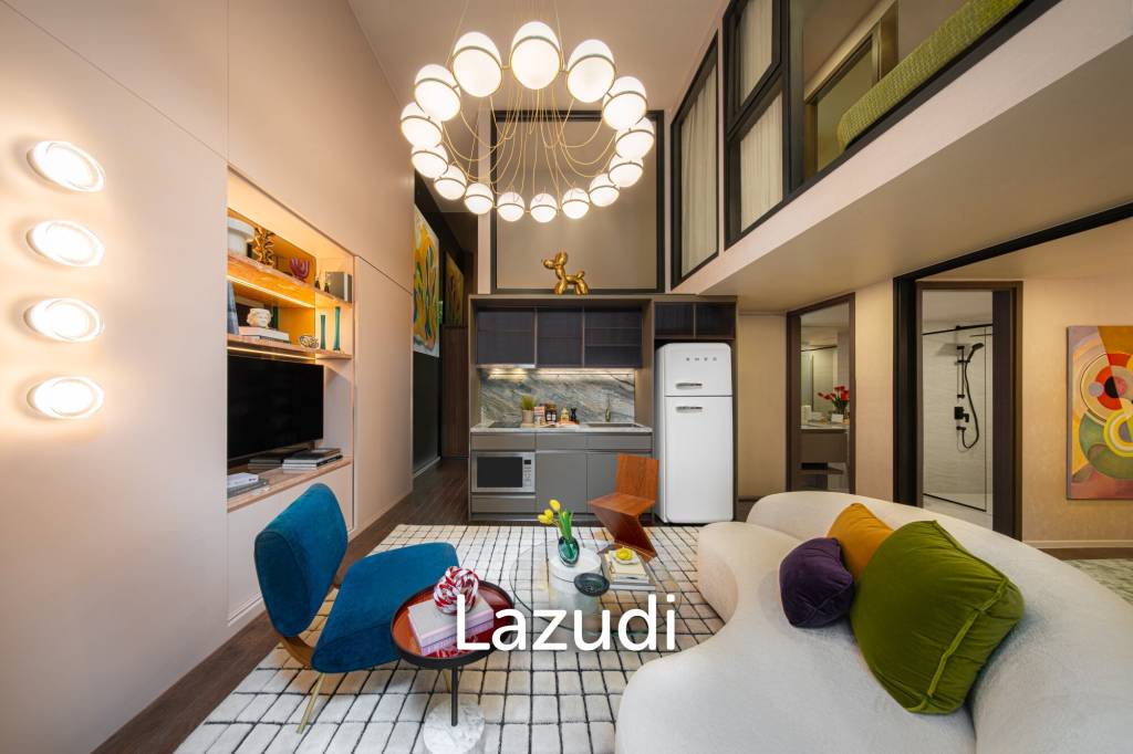 รูป 2 Bed 2 Bath Loft 64.68 SQ.M SHUSH Ratchathewi - รูปที่ 1/11
