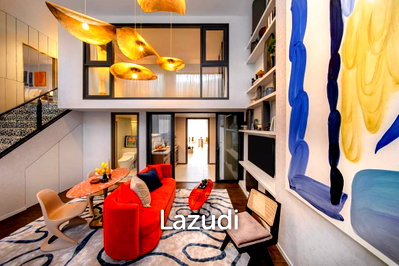 ขายคอนโด : 1 Bed 1 Bath Loft 40.97 SQ.M SHUSH Ratchathewi