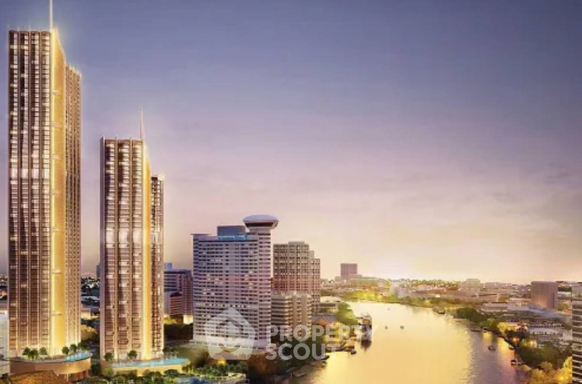 รูป 3 ห้องนอน 146 ตร.ม. ชั้นสูง ที่ Magnolias Waterfront Residences ใกล้ BTS สะพานตากสิน (ID 3010609) - รูปที่ 1/3