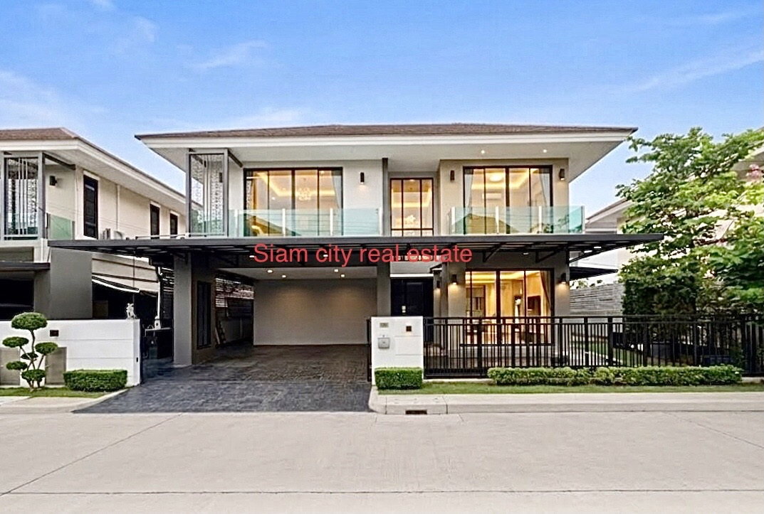 รูป ขายบ้านเดี่ยวสุดหรู พร้อมเข้าอยู่ ในสังคมคุณภาพ  บ้านคุณภาพ  บ้านพรีเมี่ยม โครงการ "สัมมากร ชัยพฤกษ์–แจ้งวัฒนะ" - รูปที่ 38/38