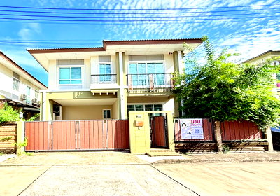 ขายบ้านเดี่ยว : ขายบ้าน ภัสสร เพรสทีจ ปิ่นเกล้า เพชรเกษม 61.9ตรว. ติดถนนพุทธมณฑลสาย4 บ้านใหม่ไม่เคยอยู่