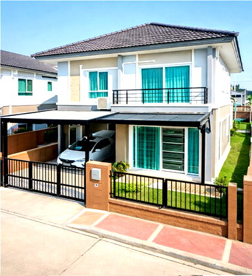เช่าบ้านเดี่ยว รร.ฤทธิยะวรรณาลัย 2 : ย่านพหลโยธิน-สายไหม ตลาดวงศกร 850 ม.บ้านเดี่ยวหัวมุม 3 นอน 2 น้ำ 36ตร.ว 128 ตร.ม