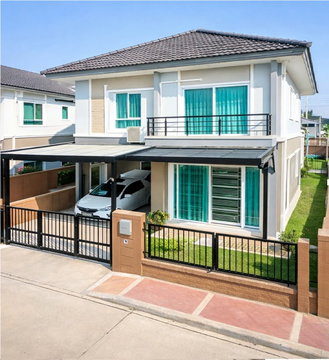 ย่านพหลโยธิน-สายไหม ตลาดวงศกร 850 ม.บ้านเดี่ยวหัวมุม 3 นอน 2 น้ำ 36ตร.ว 128 ตร.ม
