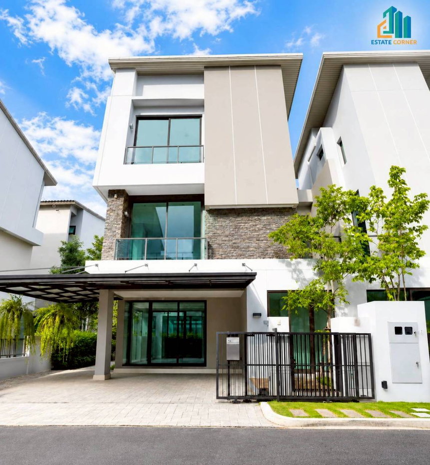 รูป ขาย บ้านแฝดหรู 3 ชั้น บ้านกลางเมือง คลาสเซ่ เอกมัย – รามอินทรา - รูปที่ 1/12