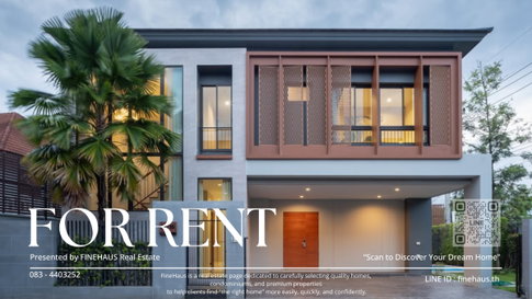 R-122 ให้เช่า Palm Spring Privato – Modern Luxury Pool Villa 📍 หนึ่งในพูลวิลล่าสุดหรูที่โดดเด่นที่สุดบนถนนเชียงใหม่–หางดง