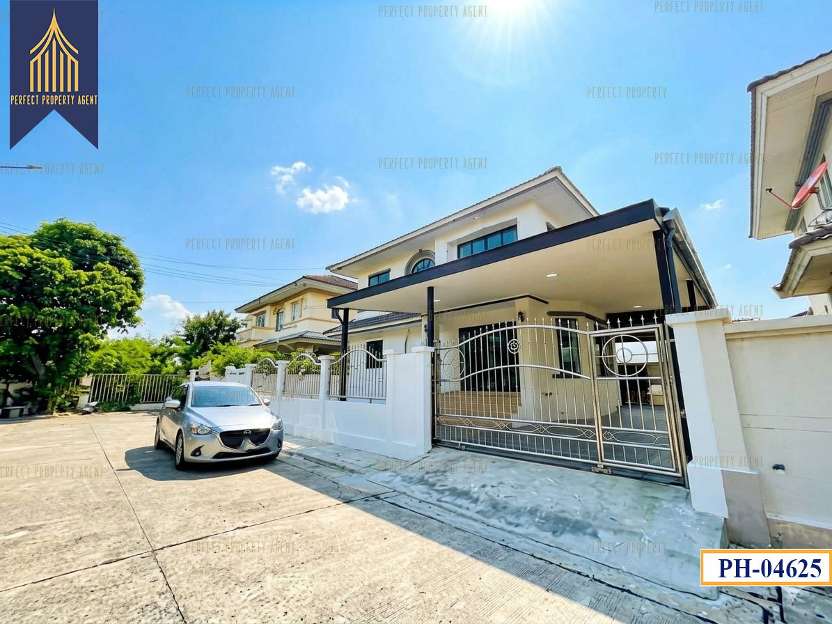 รูป ขายบ้านเดี่ยว ชัยพฤกษ์ 1 คุ้มเกล้า สุวินทวงศ์ ลาดกระบัง รีโนเวทใหม่พร้อมอยู่ แถมแอร์ เฟอร์นิเจอร์ครบครัน  - รูปที่ 2/37
