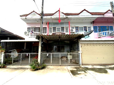 Townhouses for sale Lopburi : TOWN HOUSE 14 Sq.w. Chai Badan Lopburi for 456,000
