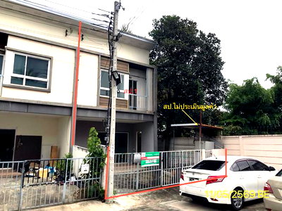 ขายทาวน์โฮม : ทาวน์เฮ้าส์ 24.8 ตร.วา วิลเลต ไลท์ รัตนาธิเบศร์ บางใหญ่ นนทบุรี 1.9M