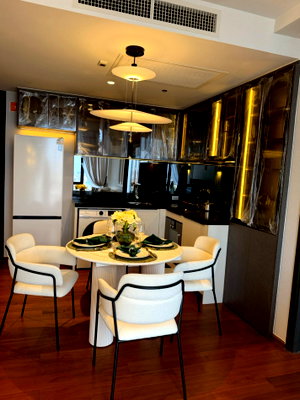 คอนโดให้เช่า : For Rent | Altitude Symphony Charoenkrung Unit 12A03 | 2 Bedrooms | Fully Furnished