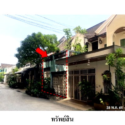 ทาวน์โฮม ถนนเรวดี : Z8Z5626 ขายทาวน์เฮ้าส์ ตำบล ตลาดขวัญ อำเภอ เมืองนนทบุรี จังหวัด นนทบุรี