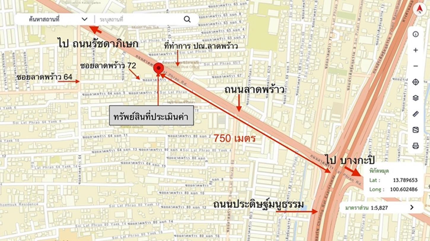 รูป อาคารพาณิชย์ 56 ตร.วา เขตบางกะปิ กรุงเทพมหานคร 22.7M - รูปที่ 64/65