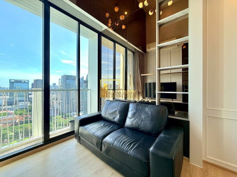 Noble Recole | Elegant 2 Bedroom Duplex Condo in Asoke Area - BR14884CD