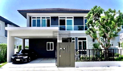 Houses for sale : For Sale House , Mantana 2 Bangna Km.7 , nice view , wide frontage , Bang Kaeo , Bang Phli , Samut Prakarn , CX-160510 ✅ Live chat with us ADD LINE @connexproperty ✅