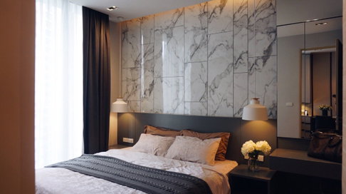 P-52462 (Condo for Rent Near BTS Phrom Phong) Park Origin Phromphong, 1Bedroom 1Bathroom, 13th Floor Line: @easythaihome 085-592-2897