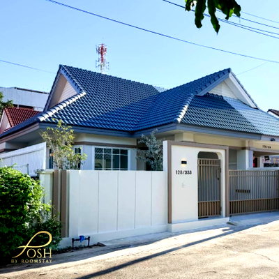 บ้านแฝด วิทยาลัยเทคนิคภูเก็ต : บ้านแฝดชั้นเดียวรีโนเวทใหม่ หมู่บ้านท็อปแลนด์ รัษฎา สามกอง หนึ่งในโซนที่ใช้ชีวิตง่ายที่สุดในภูเก็ต เดินทางสะดวกใกล้บายพาส