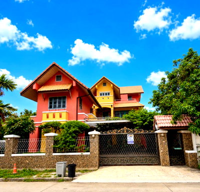 บ้านเดี่ยว สนามบินดอนเมือง : ขายบ้านเดี่ยวหลังใหญ่  150 ตร.ว.