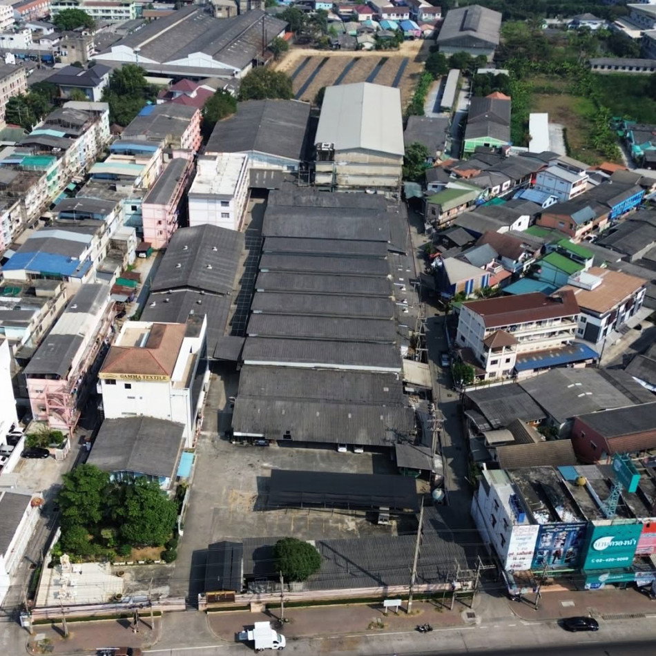 ขาย โรงงาน ต.อ้อมน้อย อ.กระทุ่มแบน จ.สมุทรสาคร 14,970 ตรม 15 ไร่ 1 งาน 71 ตรว