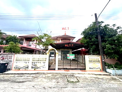 บ้านเดี่ยว ถนนรังสิต-นครนายก : บ้านเดี่ยว 50 ตร.วา พรธิสาร 6 หนองเสือ ปทุมธานี 2M