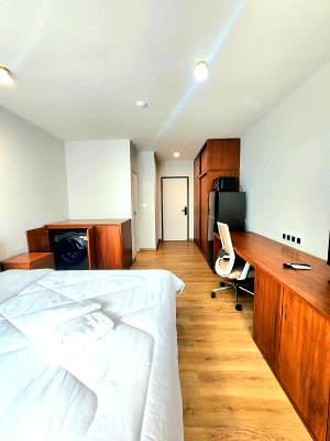 Condos for rent : 🔥Urgent 🌟For rent I-House Laguna Garden RCA | Free WiFi, fully furnished, ready to move in | King Size Bed | Washer & Dryer | 16,500 baht 