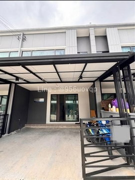 svs346 ให้เช่า ทาวน์โฮม 2 ชั้น พร้อมอยู่ หมู่บ้านพลีโน่ ศรีนครินทร์ - เทพารักษ์ เดินทางสะดวก
