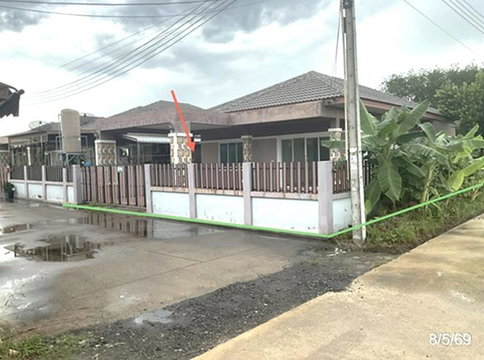 บ้านเดี่ยว 55 ตร.วา นิคมพัฒนา ระยอง 2.3M