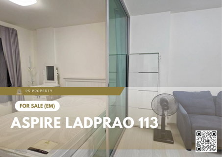 ขายด่วน ✨ Aspire Ladprao 113 ✨ เฟอร์นิเจอร์ และ เครื่องใช้ไฟฟ้าครบ ใกล้ MRT บางกะปิ