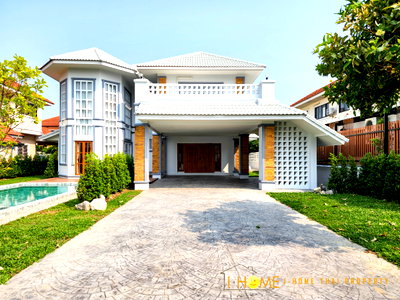 เช่าบ้านเดี่ยว เชียงใหม่ :  ให้เช่า Pool Villa 2 ชั้น พร้อมสระว่ายน้ำส่วนตัว ใกล้โรงเรียนนานาชาติ # ASP-V0046