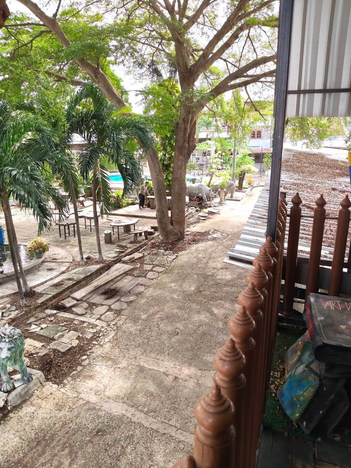 รูป ให้เช่าบ้านเดี่ยวสุขสวัสดิ์26 สไตล์รีสอร์ทมีสวนและสระว่ายน้ำ - รูปที่ 14/15