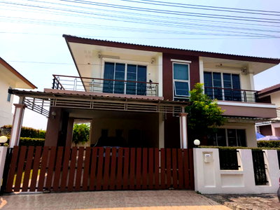 เช่าบ้านเดี่ยว เทศบาลตำบลดอนแก้ว : บ้านเดี่ยว 3 ห้องนอน ให้เช่า โครงการเดอะเซลิโอ หางดง-เชียงใหม่ เลี้ยงสัตว์ได้ (R1275) T.0946511456