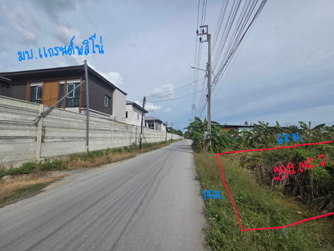 ขายที่ดินบางคูเวียง เหมาะแก่การสร้างบ้าน