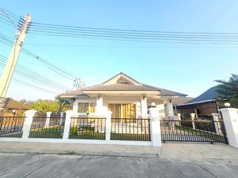 บ้านเดี่ยวชั้นเดียวสร้างใหม่ บ้านนอกโครงการ ทำเลต้นเปา #สันกำแพง ราคาเพียง 2.5 ล้านบาท #CSP100928
