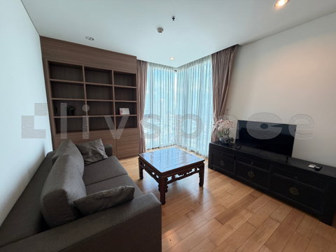 ▚ LK148ツ High Floor Full River View The Breeze Narathiwas 1BR 1BA, 47.34 sq.m. Corner Unit, Fully Furnished & Ready