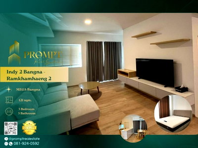 บ้านเดี่ยวให้เช่า : IJ04419 - Indy 2 Bangna - Ramkhamhaeng 2 : MegaBangna 