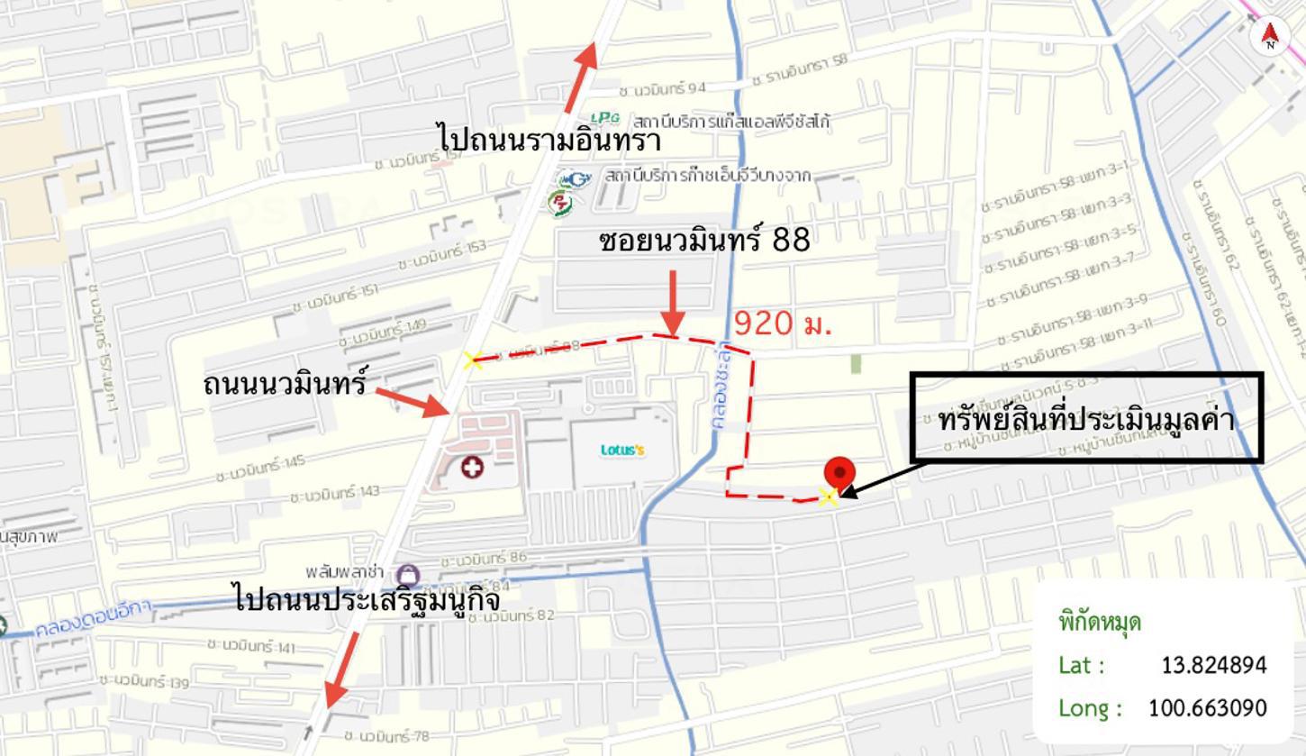 รูป บ้านเดี่ยว 105 ตร.วา เขตบางกะปิ กรุงเทพมหานคร 5.6M - รูปที่ 41/41