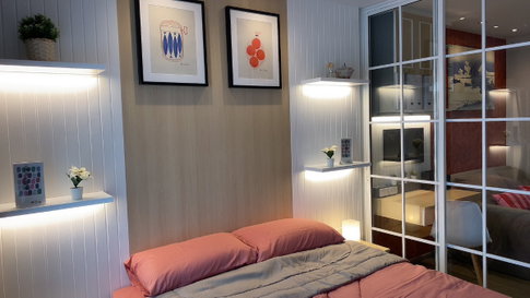Regent Bang Son Condo for sale, Phase 28, Building C, 16th floor, open view, south direction, beautiful built-ins , selling price 1.5 million baht