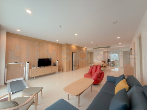 ▚ LK153ツ ขาย Supalai Riva Grand 3 ห้องนอน 3 BATHROOM 156 ตร.ม. ห้องชุดชั้นพิเศษมีสวนหย่อม วิวแม่น้ำ