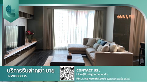 ให้เช่าคอนโด เดอะเครสท์ สุขุมวิท 24 (The crest sukhumvit 24 )ใกล้ BTS พร้อมพงษ์ ห้อง Duplex ไซส์ใหญ่ มีเฟอร์นิเจอร์ เครื่องใช้ไฟฟ้าครบ -RW008036