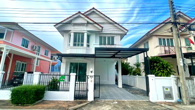 บ้านเดี่ยว กรุงเทพมหานคร : 📌 ขายบ้านแฝด โครงการ หมู่บ้านชวนชื่น อ่อนนุช 2 ชั้น 3 ห้องนอน 2 ห้องน้ำ