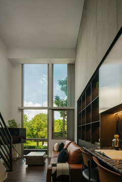 For Rent Condo IDEO MORPH 38 Building 1, Floor 2,Duplex, Room size 45 sqm