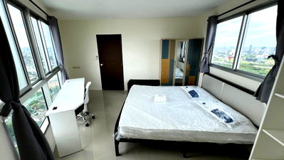 Condos for rent : 📍 Assagarn Place Srinakarin 🔥 HIGH-FLOOR CORNER UNIT | 2 BEDROOMS | CITY VIEW 🔥