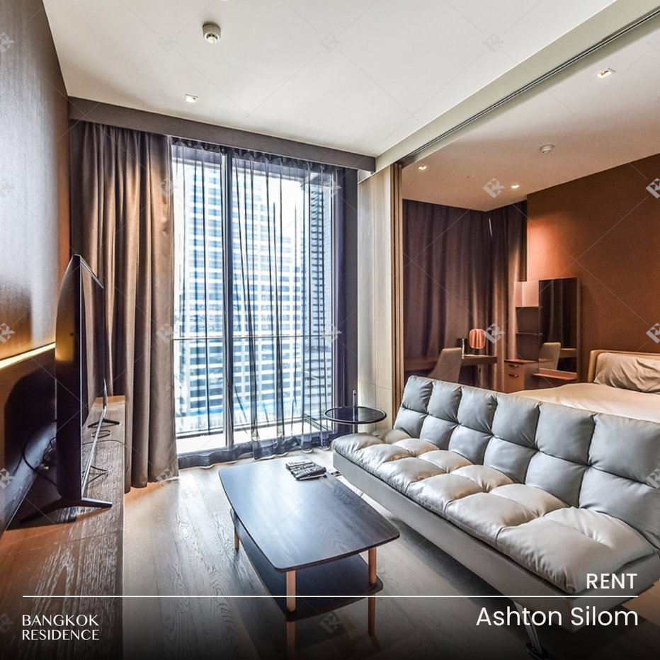 รูป เช่าคอนโด 🌃 Ashton Silom 1นอน 48ตร.ม. 40k 🛌🏻 ห้องสวยพร้อมเฟอร์ครบ ใกล้ BTS ช่องนนทรี - รูปที่ 1/7