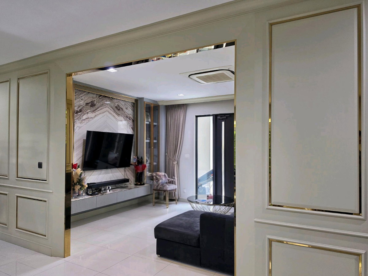 รูป ขายบ้านหรูพร้อมอยู่ โซนสโมสรและสวนสาธารณะ นันทวัน รามอินทรา-พหลโยธิน 50 - รูปที่ 5/12