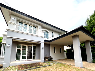 บ้านเดี่ยวให้เช่า : 🏡ให้เช่า บ้านเดี่ยว มัณฑนา วัชรพล-รามอินทรา 1 เดือนละ 25,000 บาท