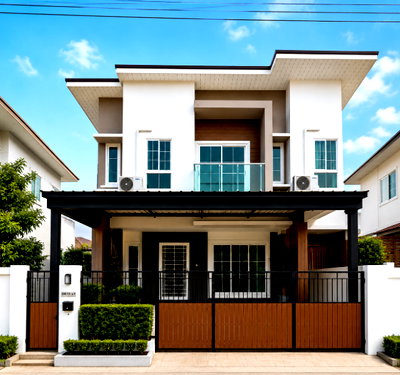 เช่าบ้านเดี่ยว ชลบุรี : ให้เช่าบ้านเดี่ยว ม.นครในฝัน แหลมฉบัง ศรีราชา