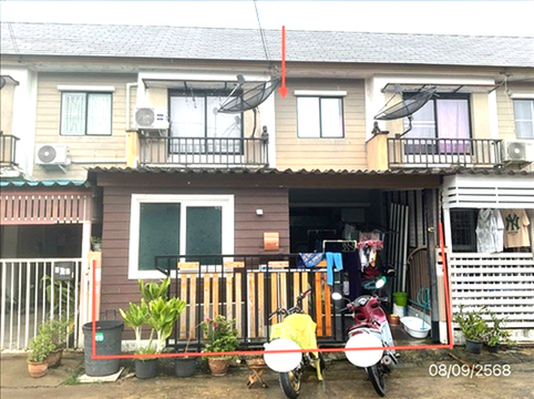 ทาวน์เฮ้าส์ 17.4 ตร.วา บ้านพฤกษา 58/1 ลาดกระบัง-สุวรรณภูมิ บางเสาธง สมุทรปราการ 1.8M